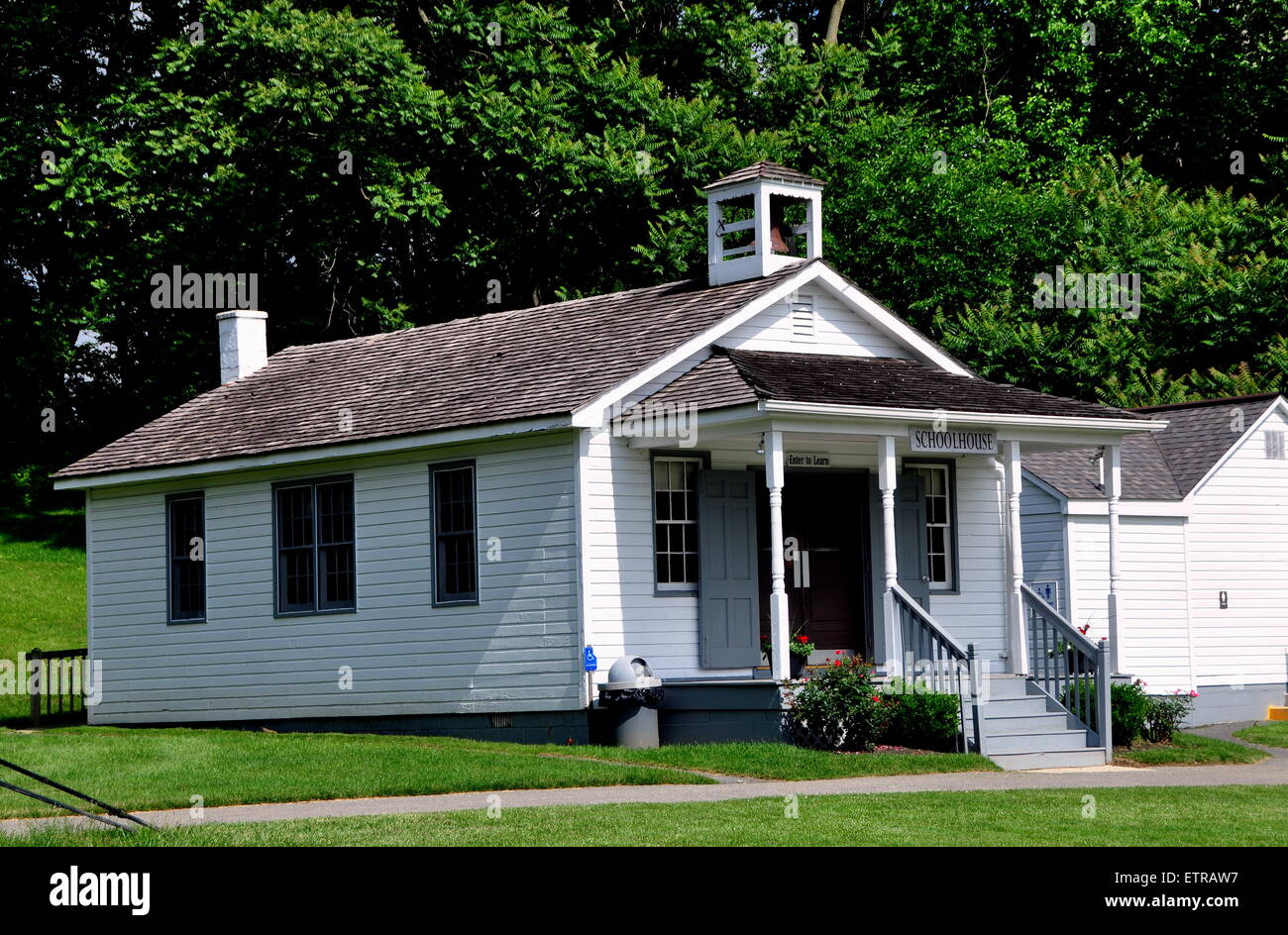 Lancaster, Pennsylvania A traditional one room Amish schoolhouse at