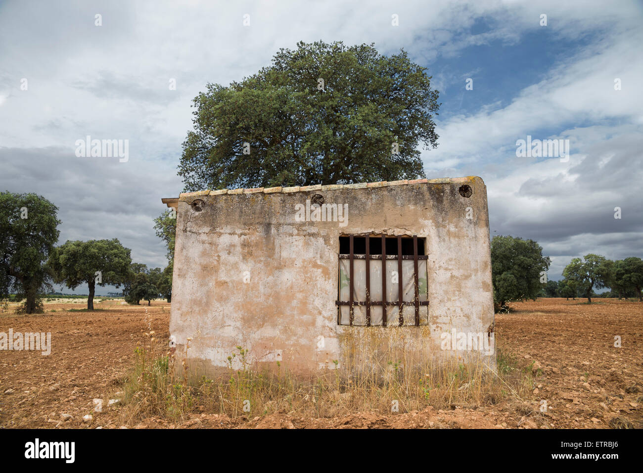 Old facade and window of an abandoned rural house Stock Photo - Alamy