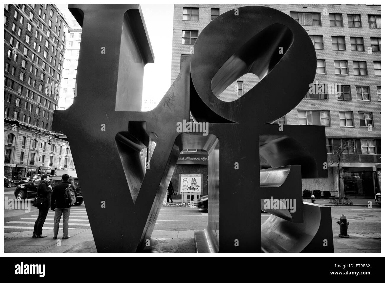 New york and public art Black and White Stock Photos & Images Alamy