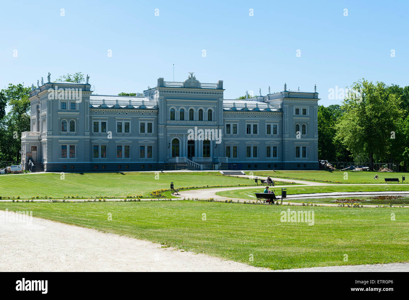 Plungė Manor, Plunge, Telšiai County, Samogitia, Lithuania Stock Photo
