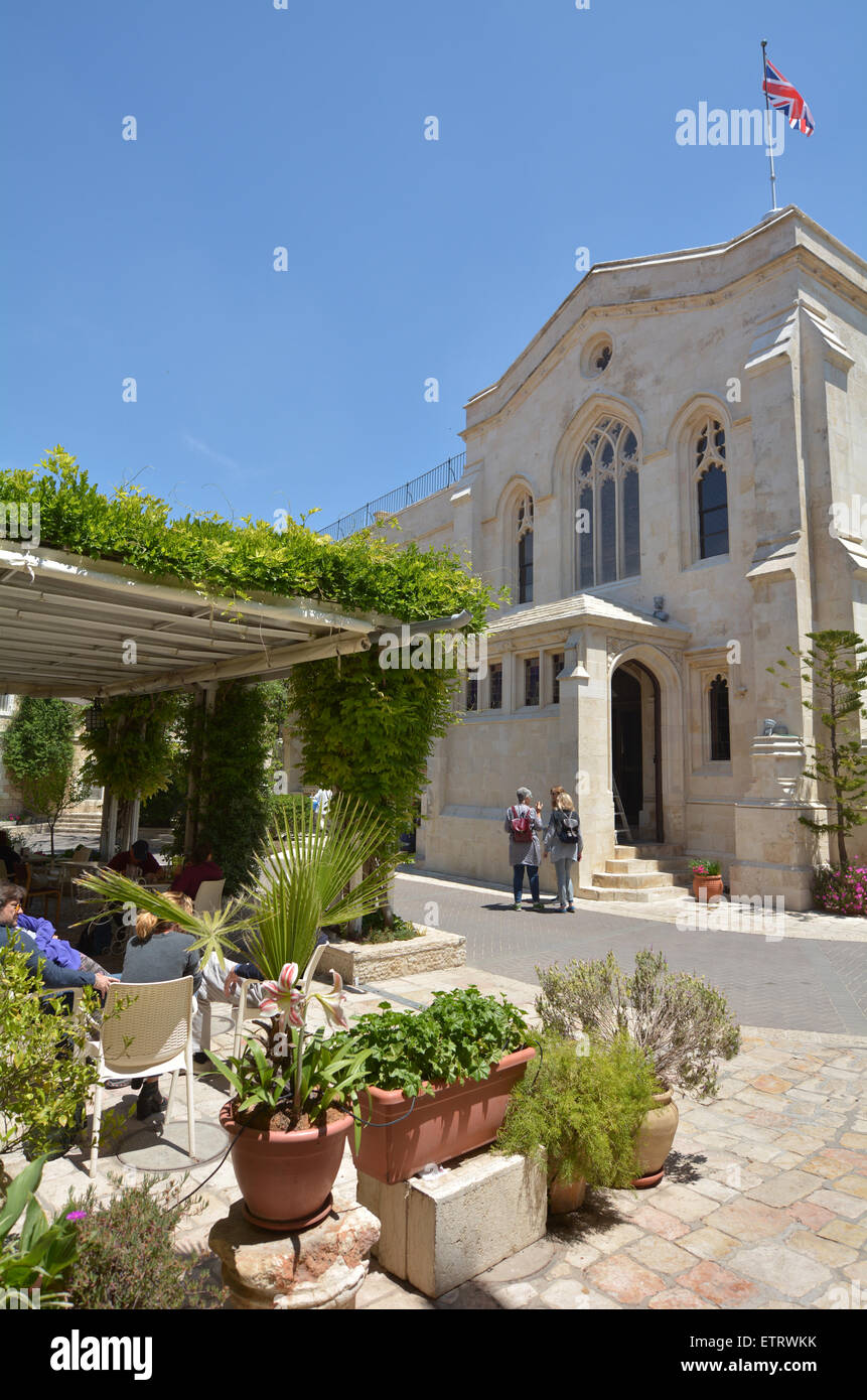 Christ Church Jerusalem Israel High Resolution Stock Photography and