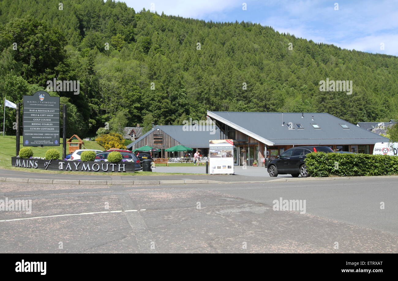 Mains of Taymouth Kenmore Scotland June 2015 Stock Photo Alamy