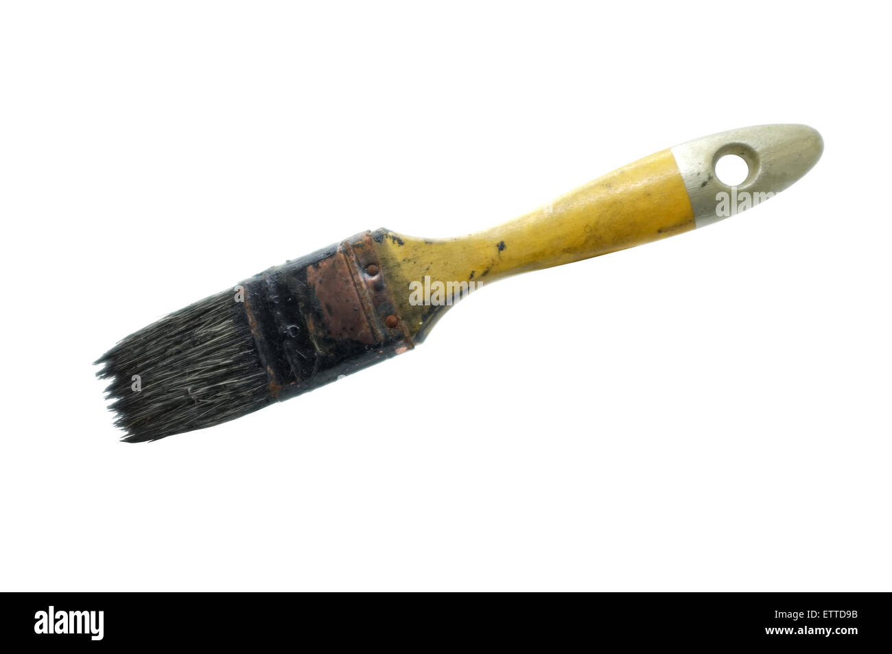 Dirty paint brush Stock Photo Alamy