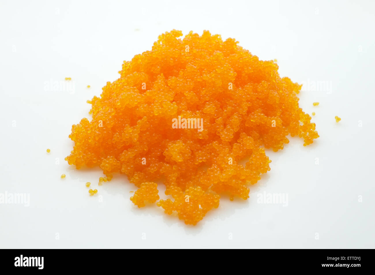 orange shrimp egg, flying fish caviar, roe Stock Photo Alamy