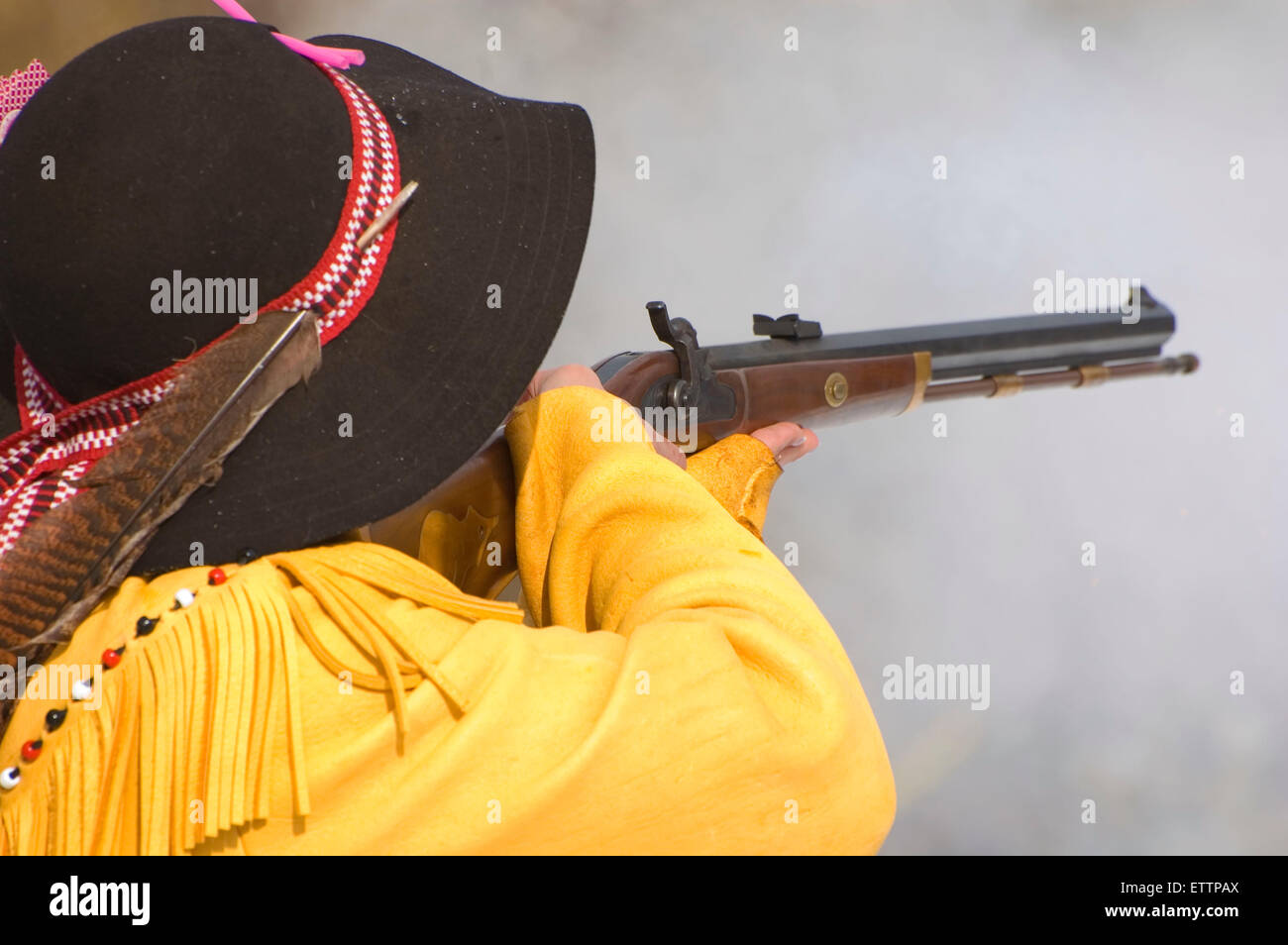 Woman gun firing range hires stock photography and images Alamy