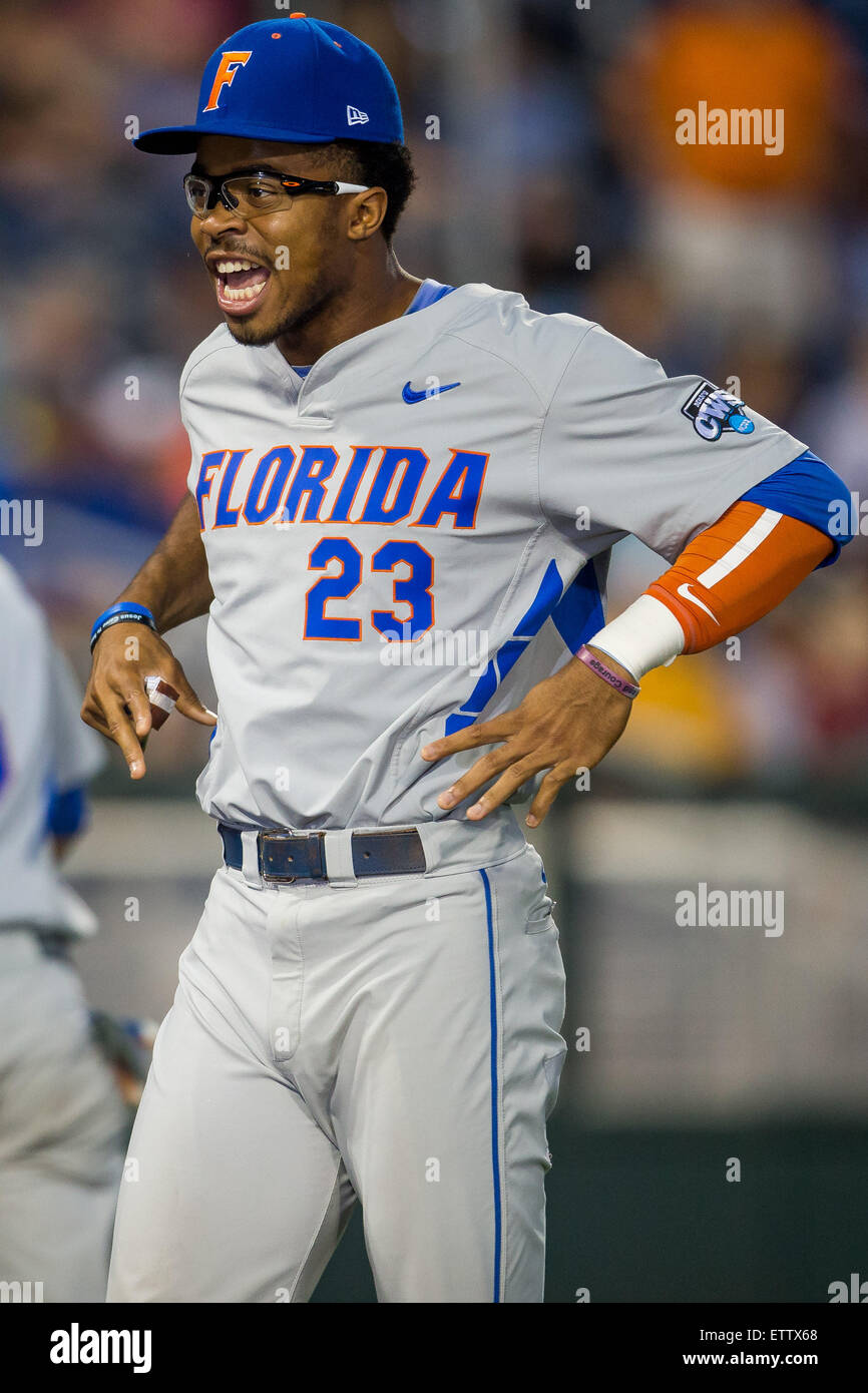 Omaha, NE, USA. 15th June, 2015. Florida Buddy Reed #23 in action ...