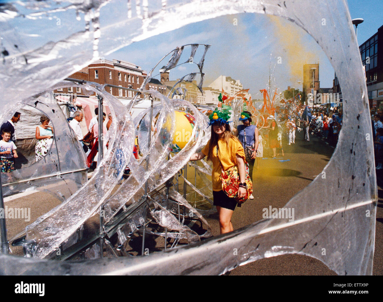 Stockton Riverside Festival, 3rd August 1991. Stock Photo