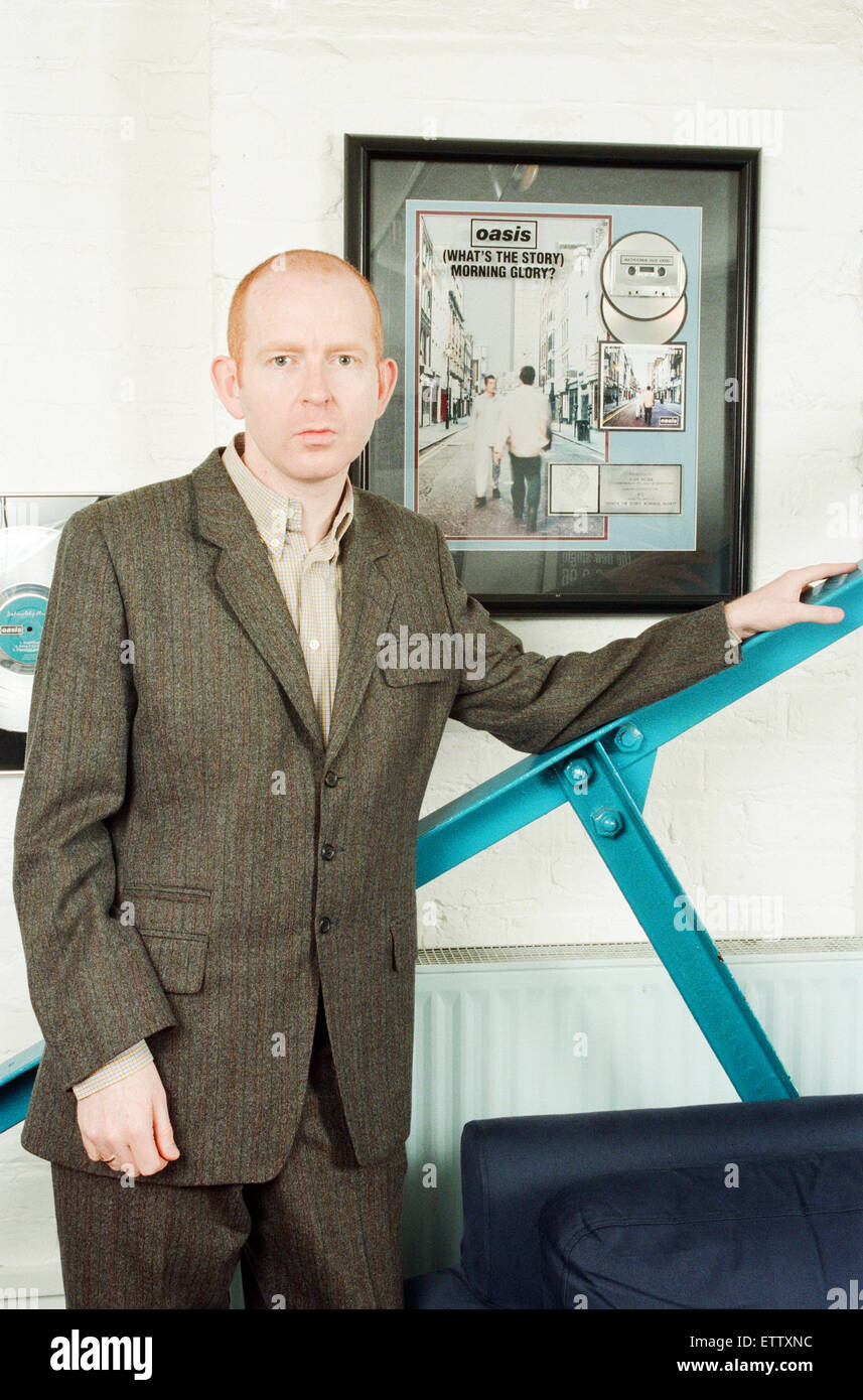 Alan McGee, co owner Creation Records label, and manager of Oasis music