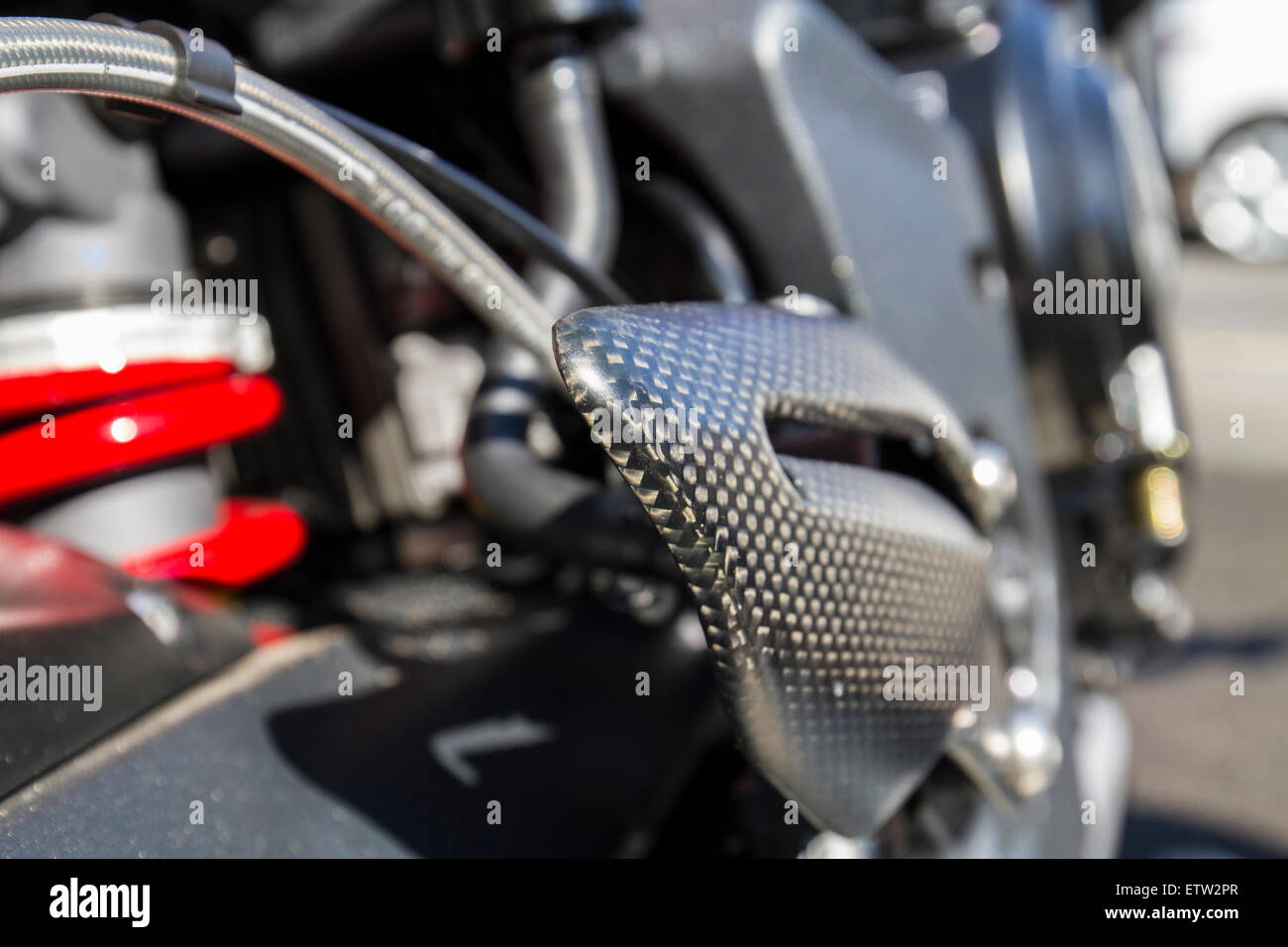new bike with kevlar modification Stock Photo Alamy