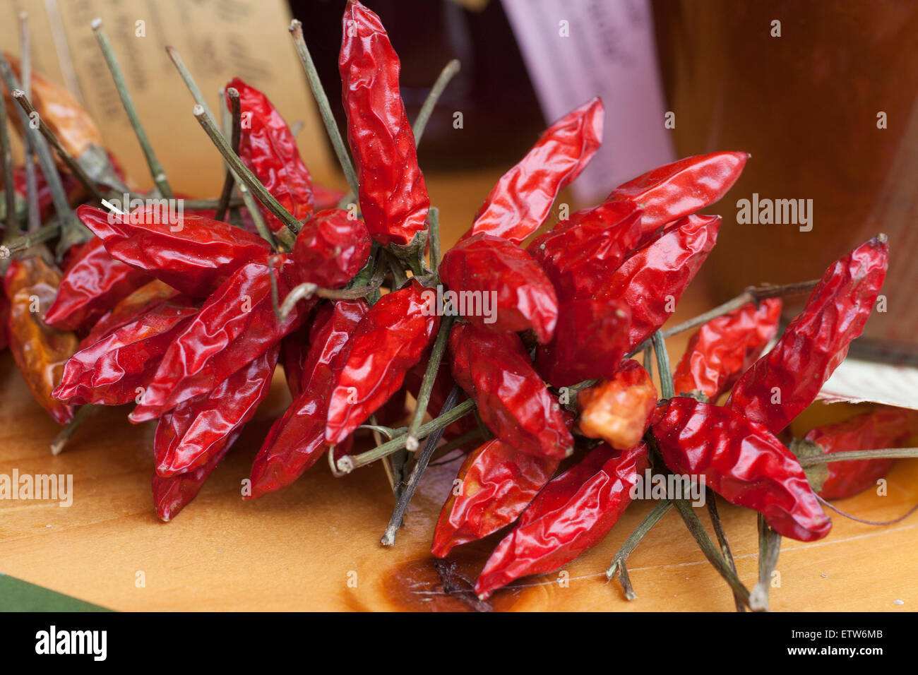 Espelette peppers market hires stock photography and images Alamy