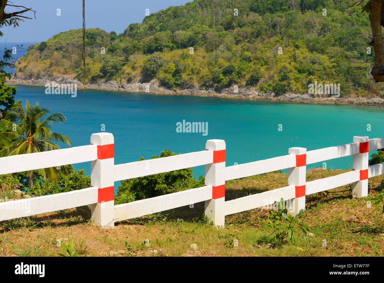 Tropical beach blue ocean in hi-res stock photography and images - Alamy