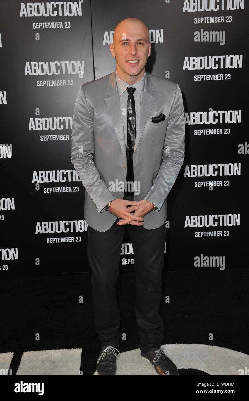 LOS ANGELES, CA - SEPTEMBER 15, 2011: Nickola Shrell at the world ...