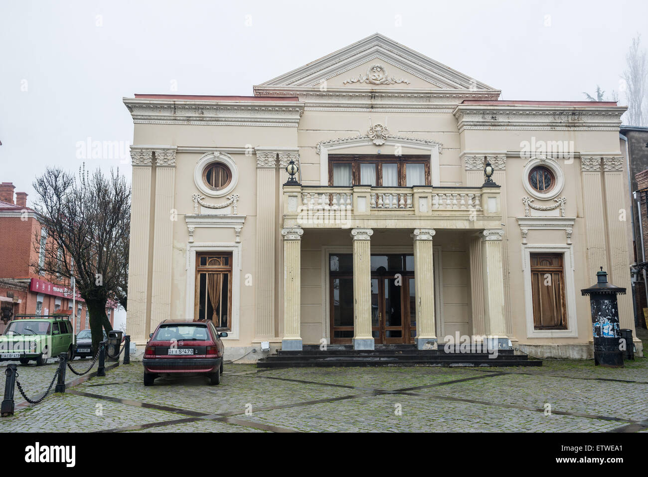 Sighnaghi town in Kakheti region, one of the smallest town in Stock Photo Alamy