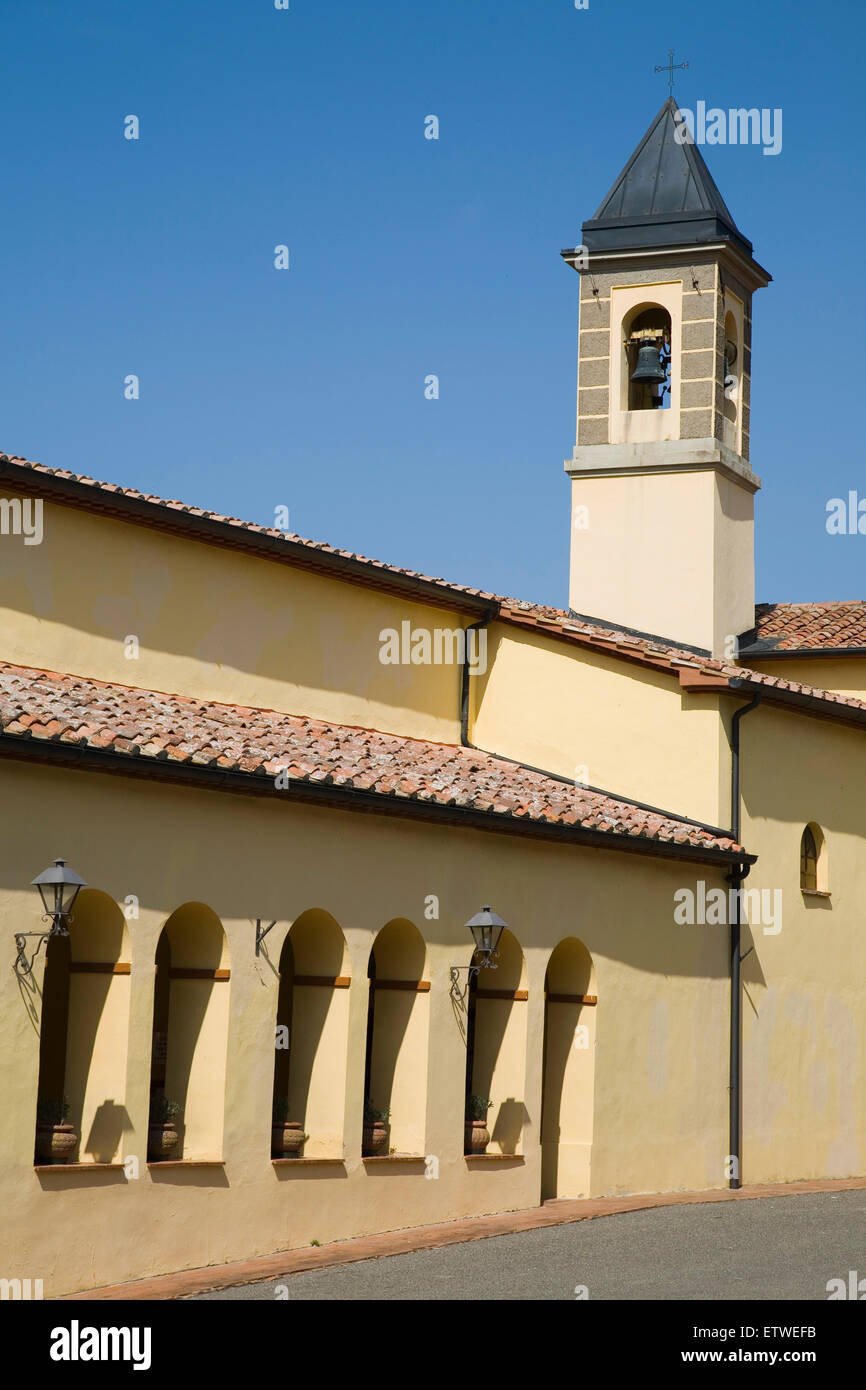 europe, italy, tuscany, frassine sanctuary Stock Photo