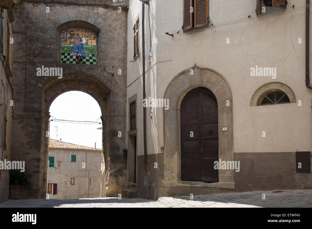 europe, italy, tuscany, roccastrada Stock Photo