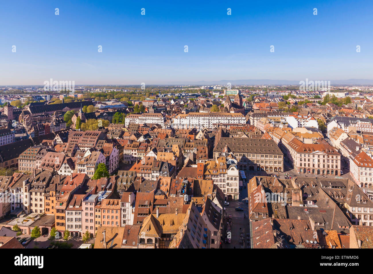 France, Alsace, Strasbourg, Old town, view to Minster Stock Photo - Alamy