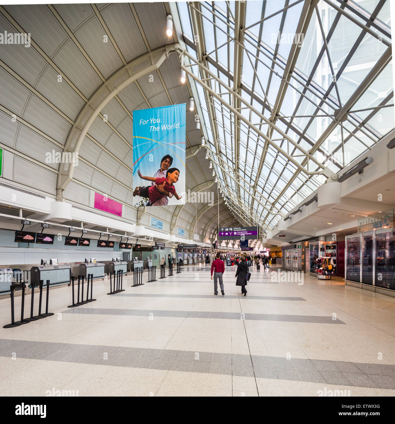 Pearson International Terminal 3 Toronto, Canada Stock Photo
