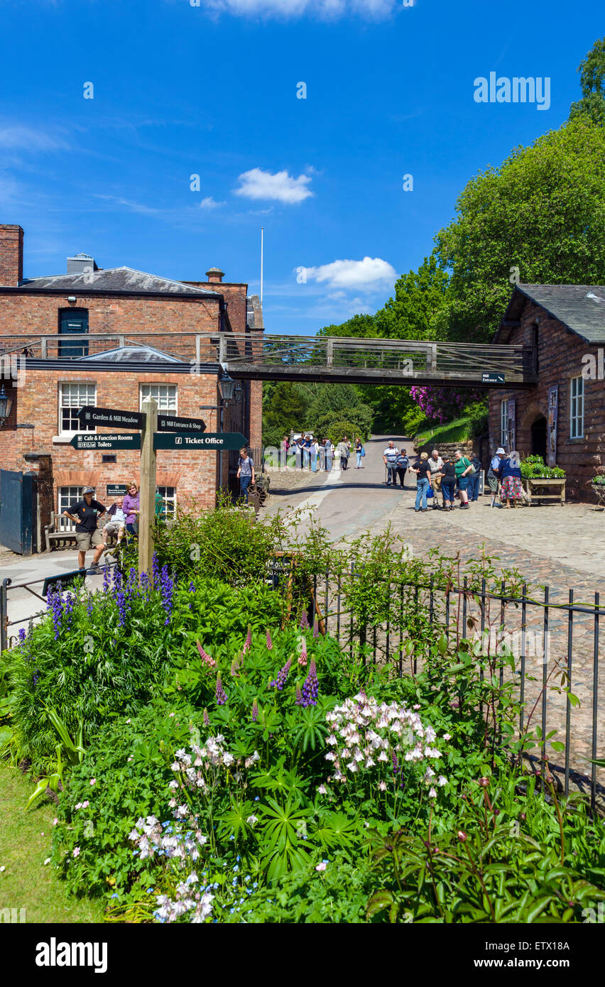 Quarry Bank Mill, a historic 18thC textile mill in Styal, Cheshire