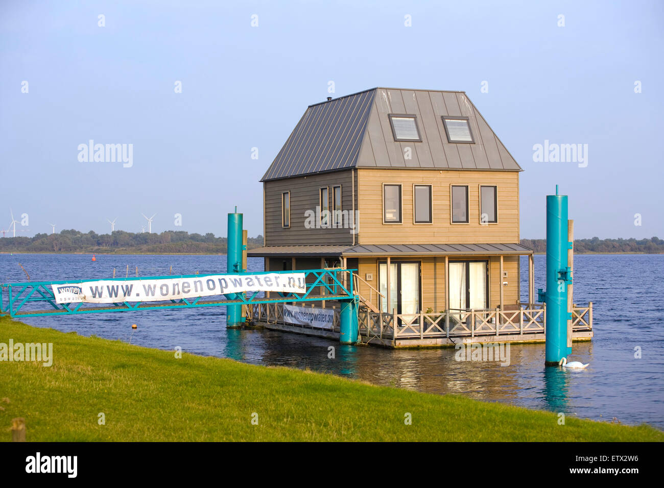 Europe, Netherlands, Zeeland, Deltaproject, flood protected amphibian ...