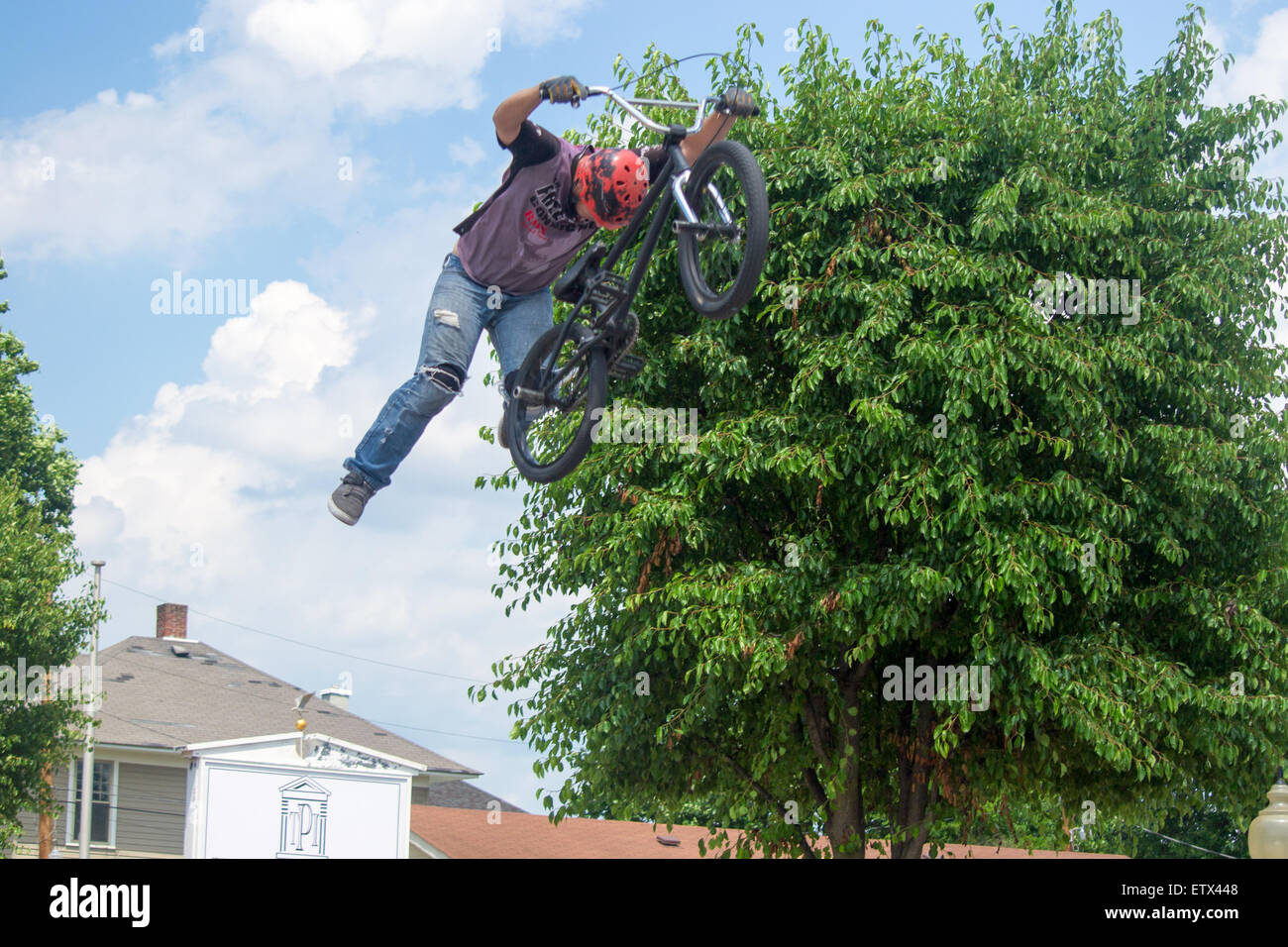 Superman Festival 2015 In Metropolis, Illinois Stock Photo