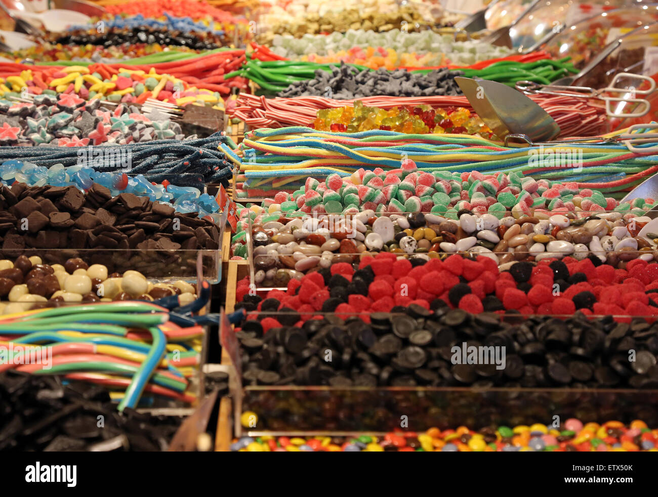 List, Germany and confectionery products Stand Stock Photo Alamy