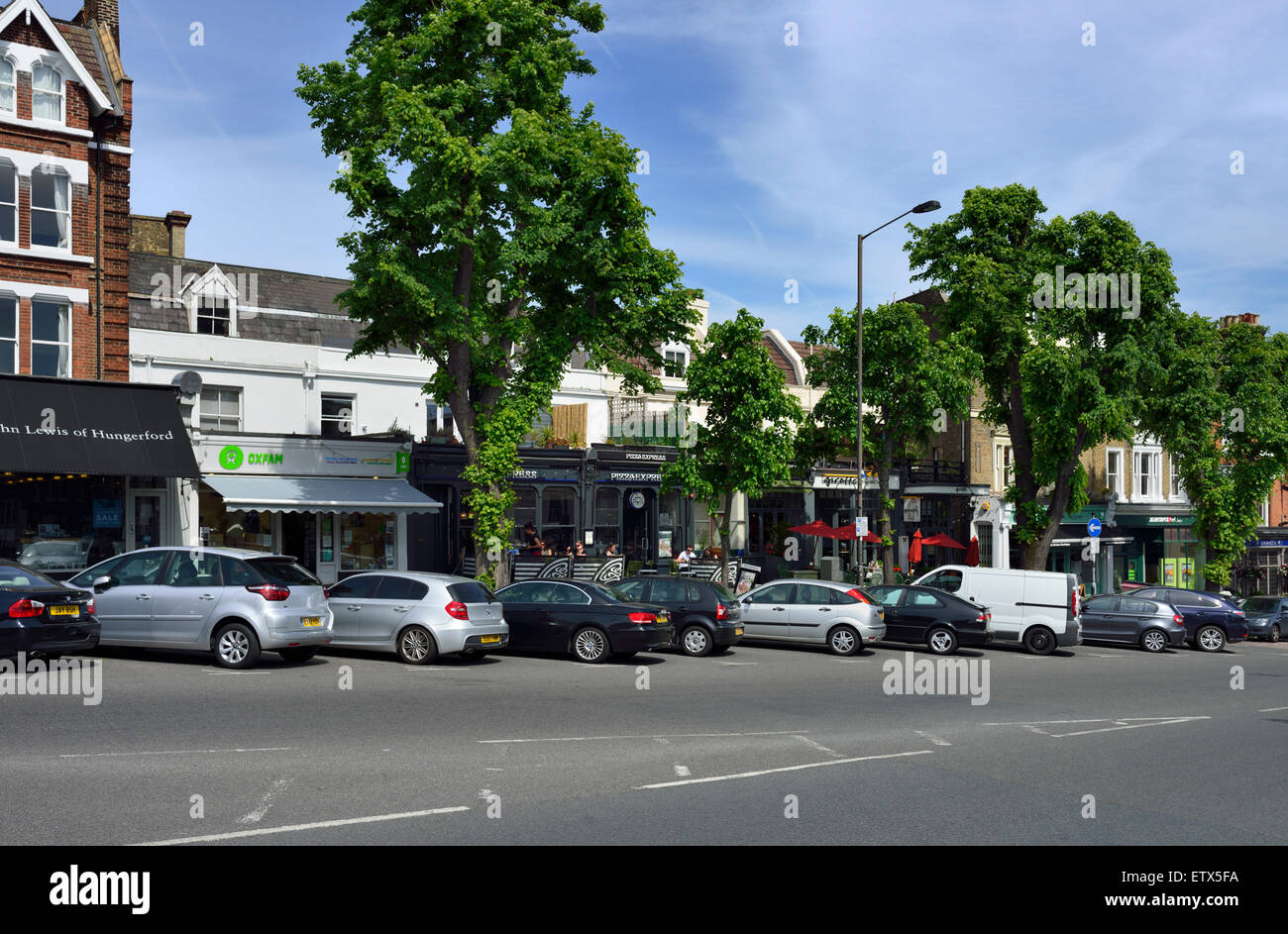 Tranquil Vale, Blackheath village, London SE3, United Kingdom Stock