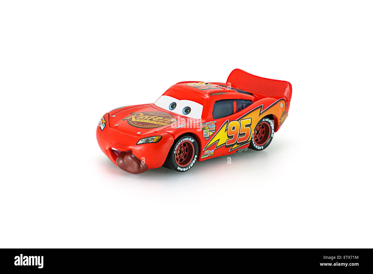 Racing Story Poupée Lightning Mcqueen No. 95 Modèle de voiture en peluche  Poupée en peluche