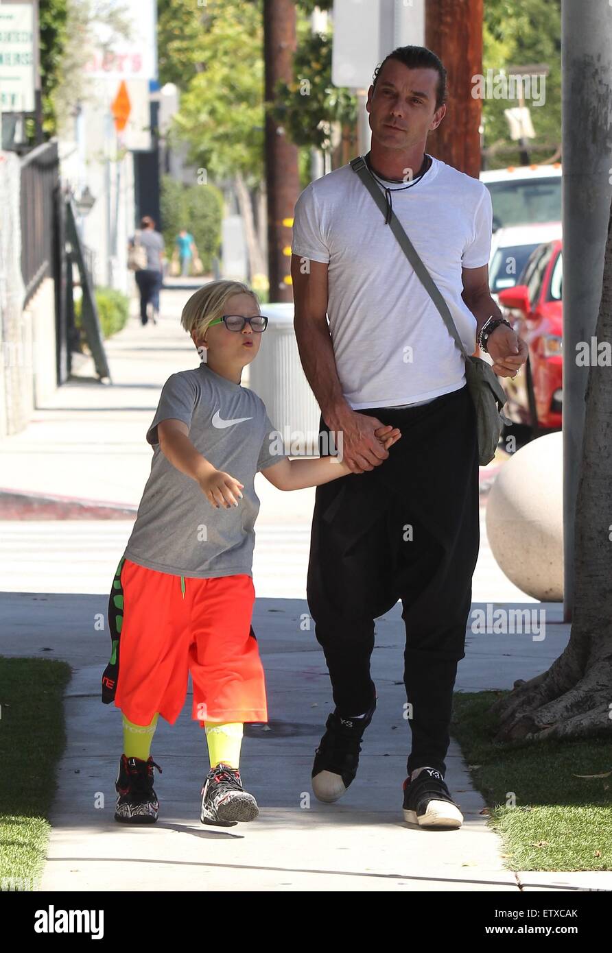Gavin Rossdale and his son Zuma out and about in West Hollywood