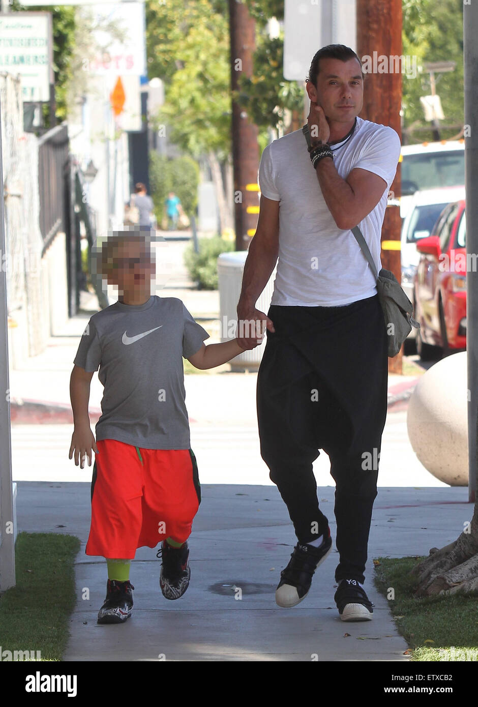Gavin Rossdale and his son Zuma out and about in West Hollywood