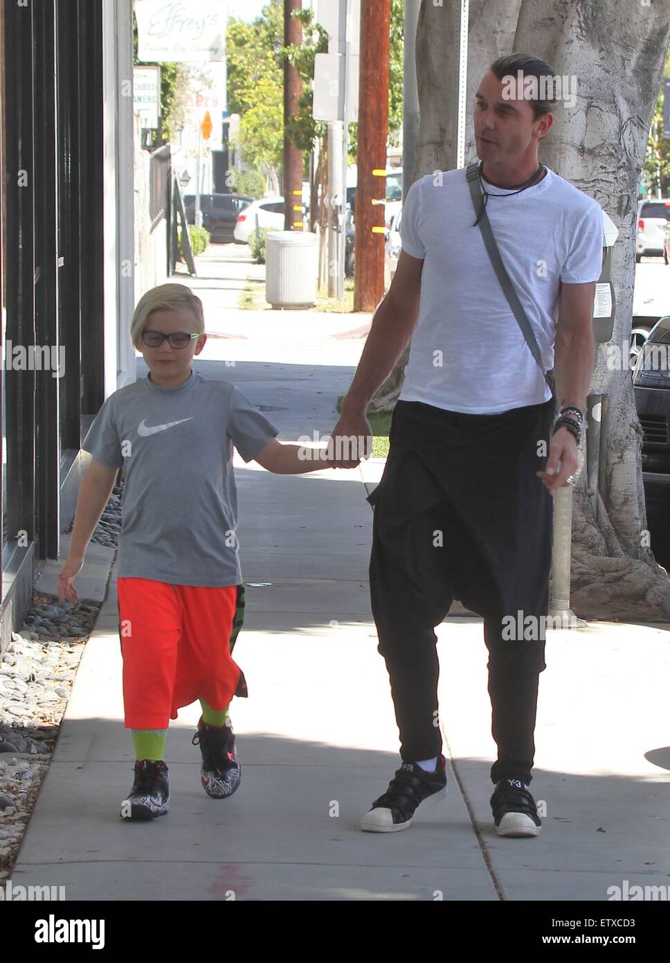 Gavin Rossdale and his son Zuma out and about in West Hollywood