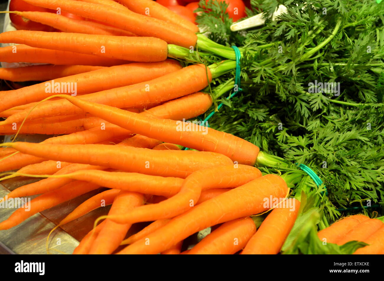 carrots grown in my garden city Stock Photo Alamy