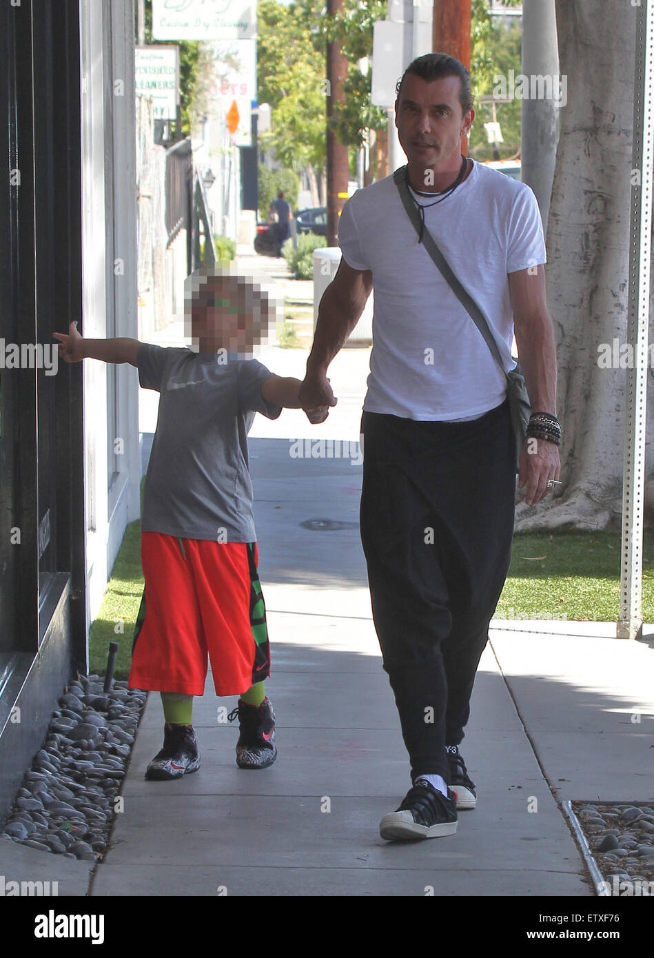 Gavin Rossdale and his son Zuma out and about in West Hollywood