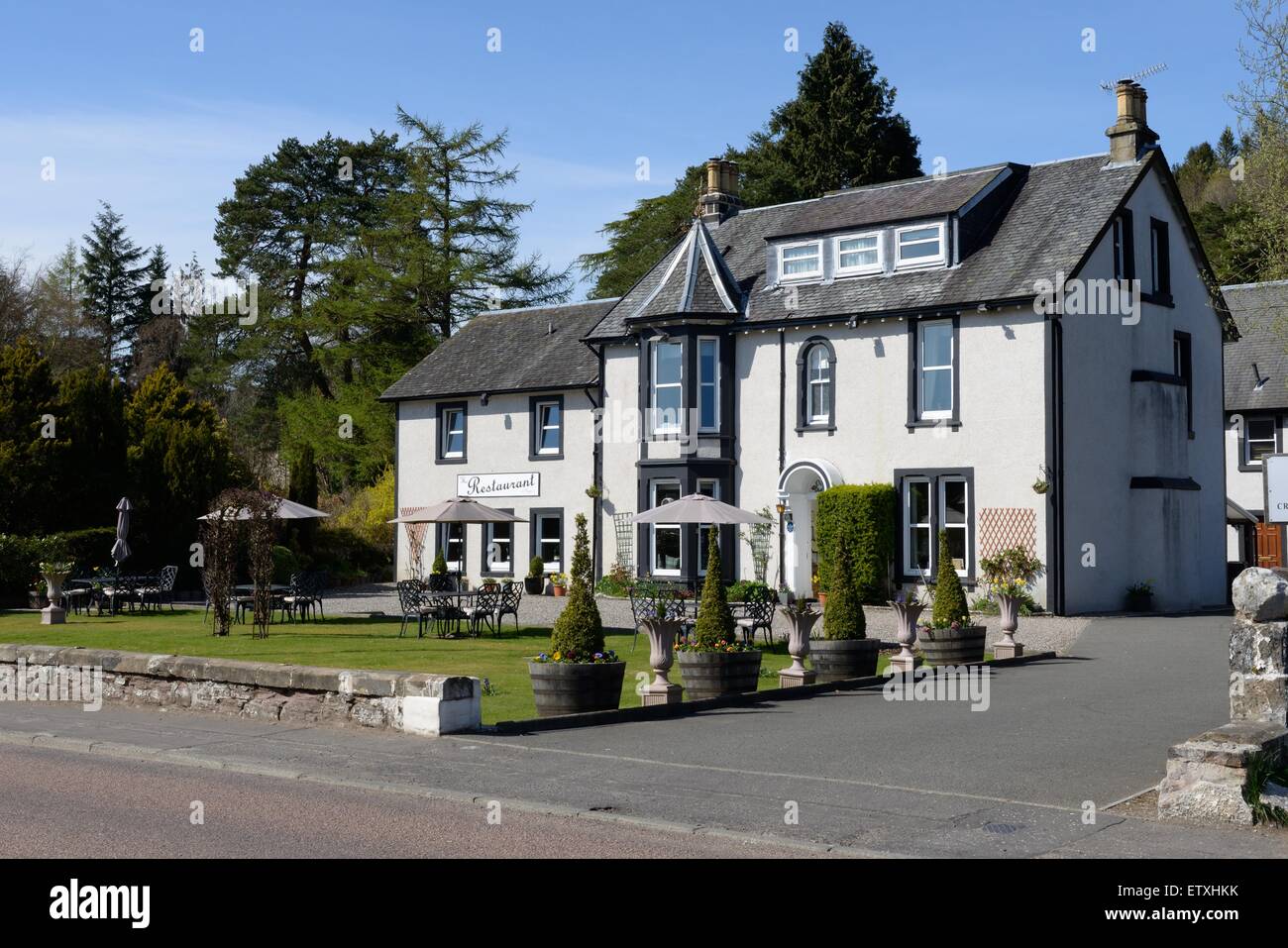 Poppies Hotel in Callander, Scotland, UK Stock Photo Alamy