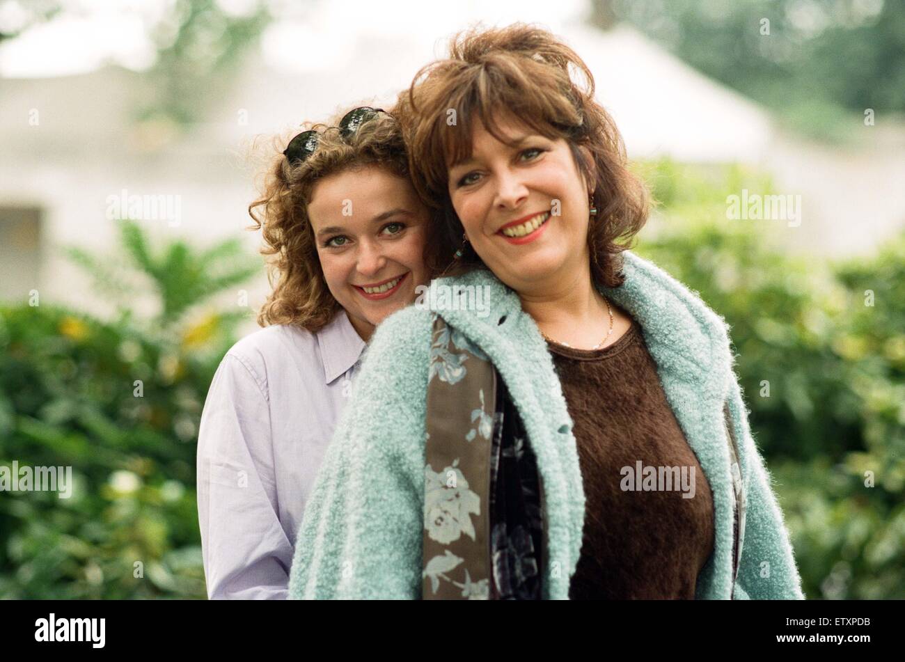 Julia Sawalha and Lynda Bellingham attend a photocall for 'Faith in the ...