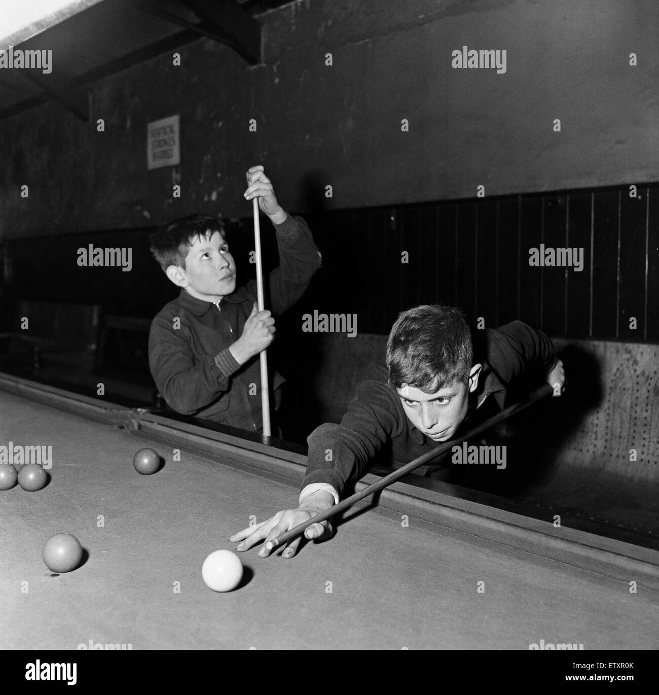 Playing snooker in street hi-res stock photography and images