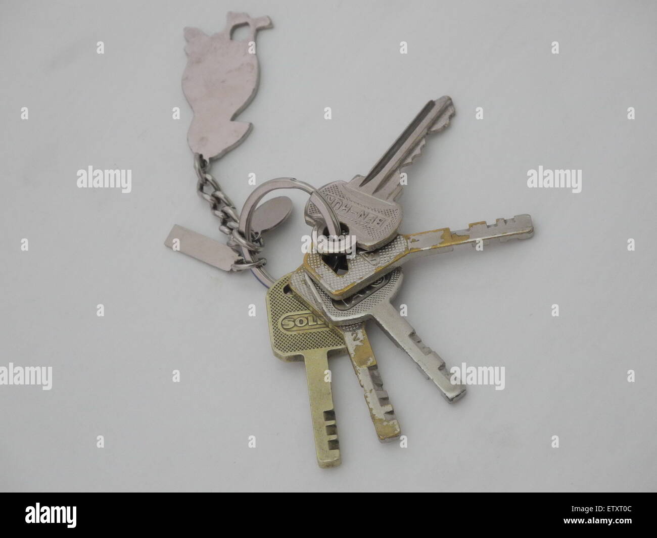 bunch of keys Stock Photo