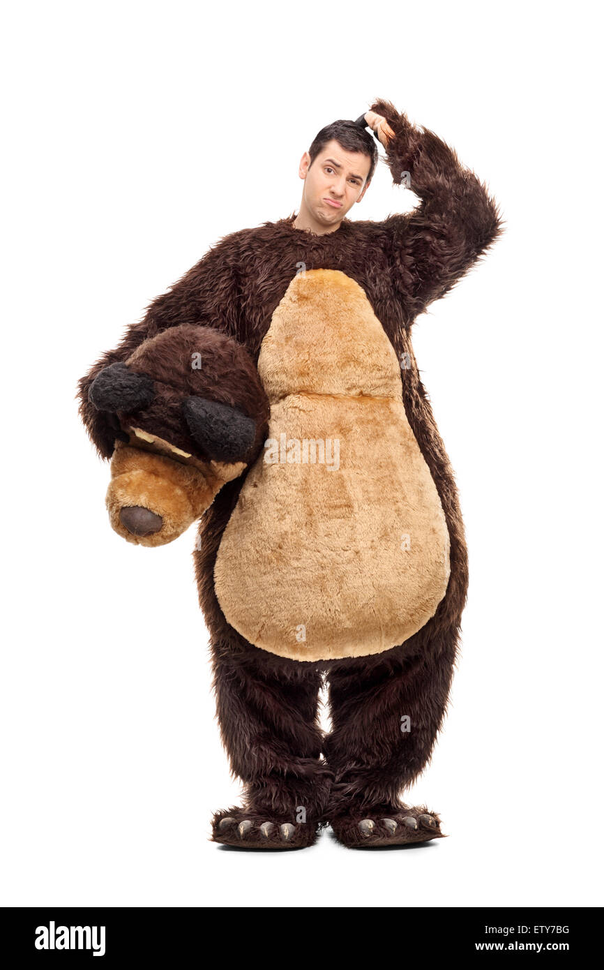 Man in a bear costume hi-res stock photography and images - Alamy