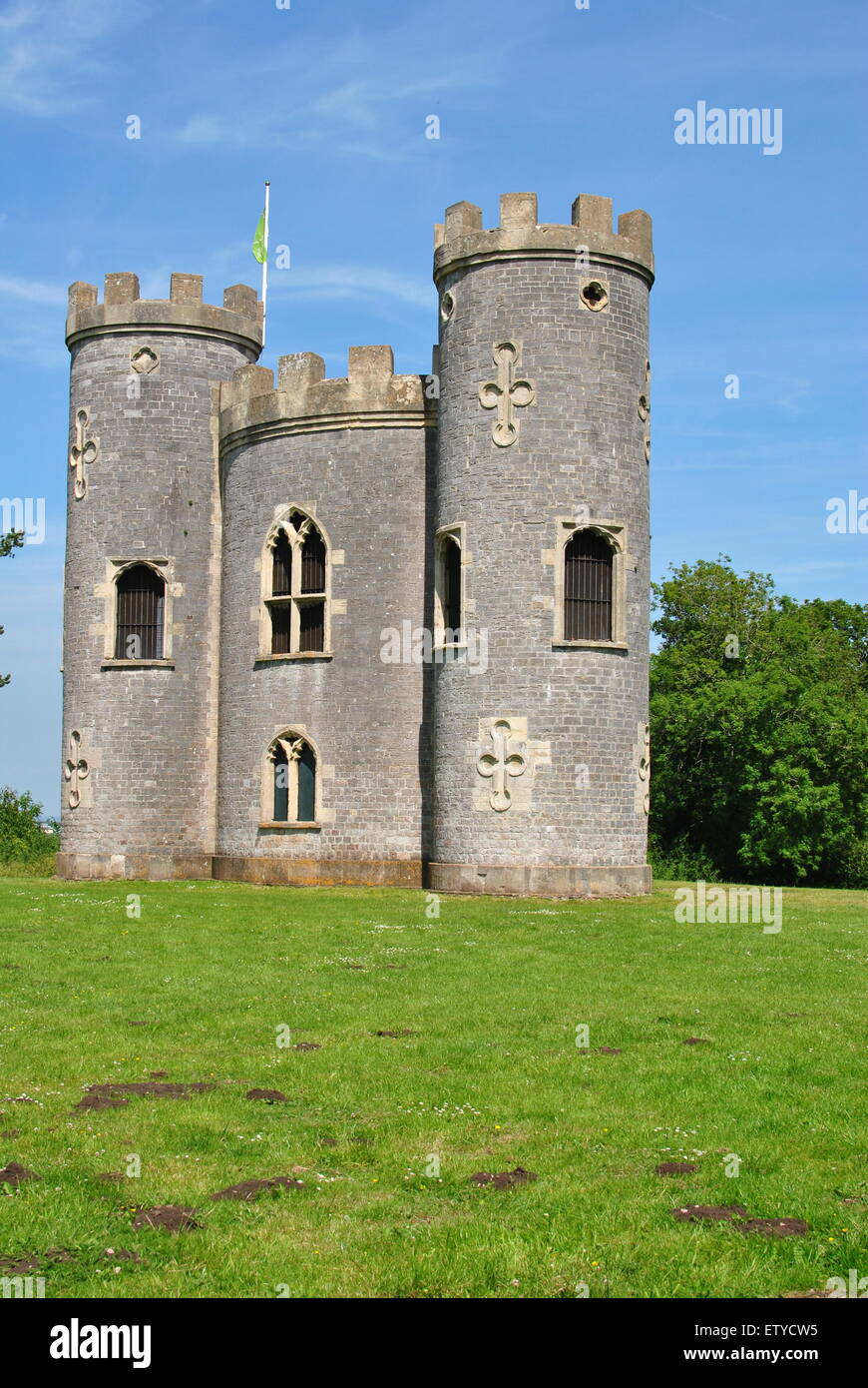 Blaise Castle Estate in Bristol taken in the sunny,summer day Stock