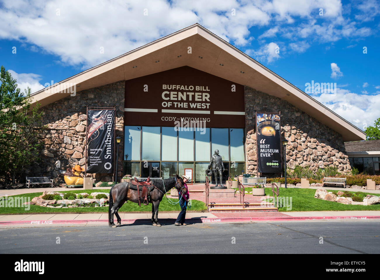 Buffalo Bill Center of the West, Cody, Wyoming, USA, North America Stock  Photo - Alamy