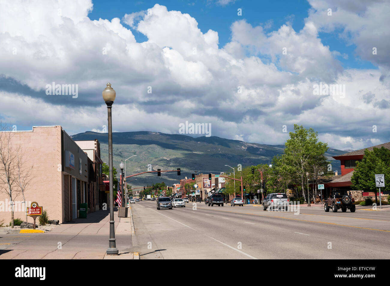 Cody wyoming street hires stock photography and images Alamy