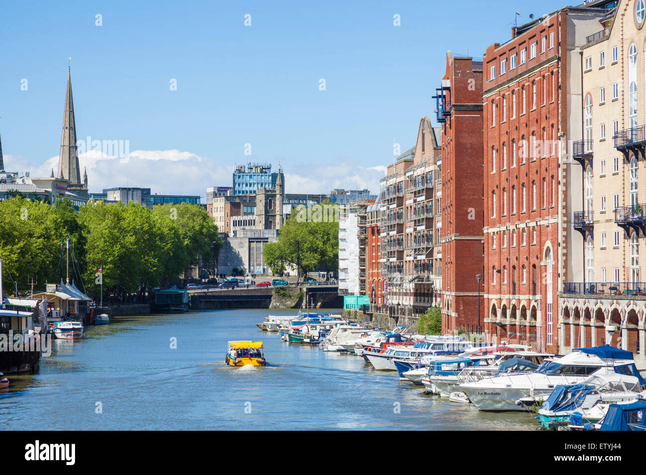 Redcliffe backs or Redcliffe Quay warehouses Bristol Harbour Bristol