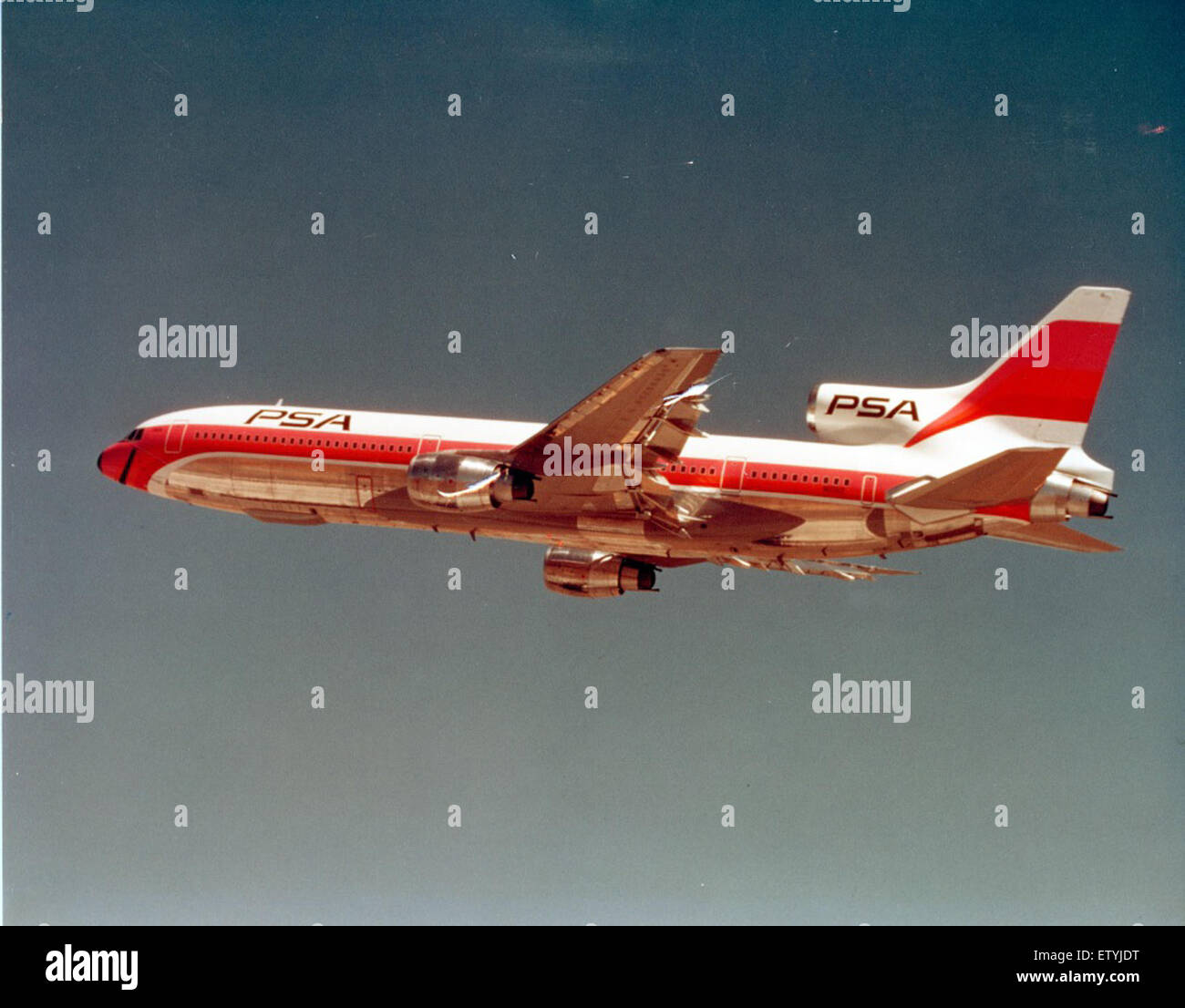 Pacific Southwest Airlines Psa Lockheed L 1011 Stock Photo Alamy