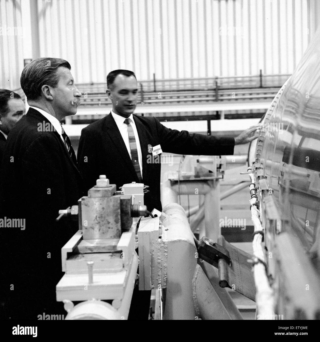 This VIP factory tour, held in September 1960, offered British ...