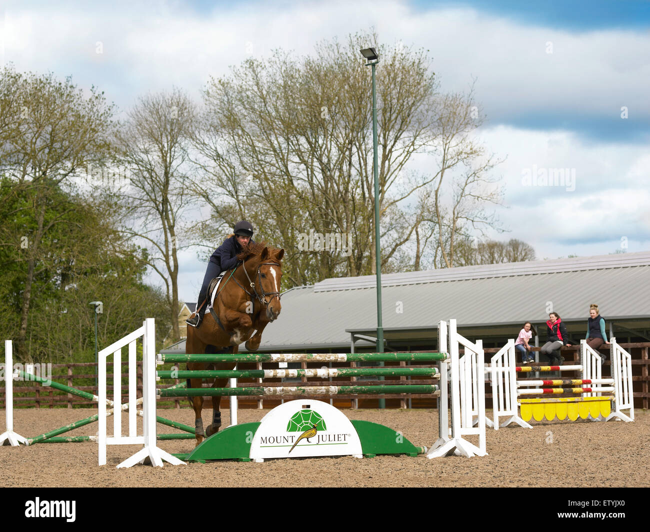 The Equestrian Centre at Mount Juliet Country Estate in County Kilkenny