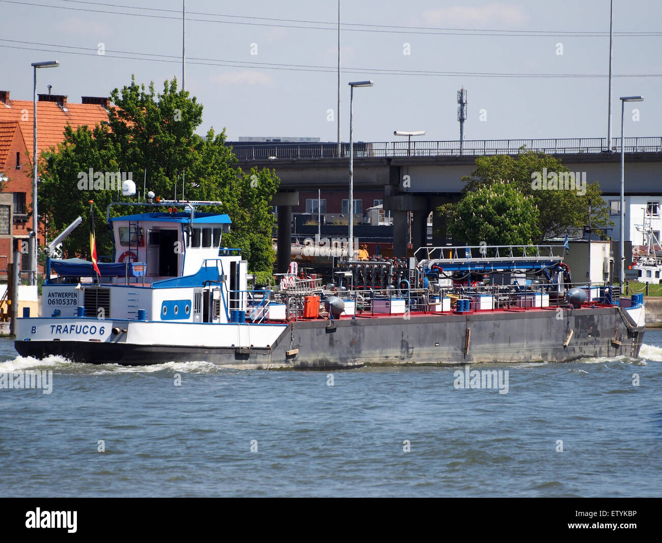 Trafuco 6 ENI 06105378, Port of Antwerp, pic2 Stock Photo Alamy
