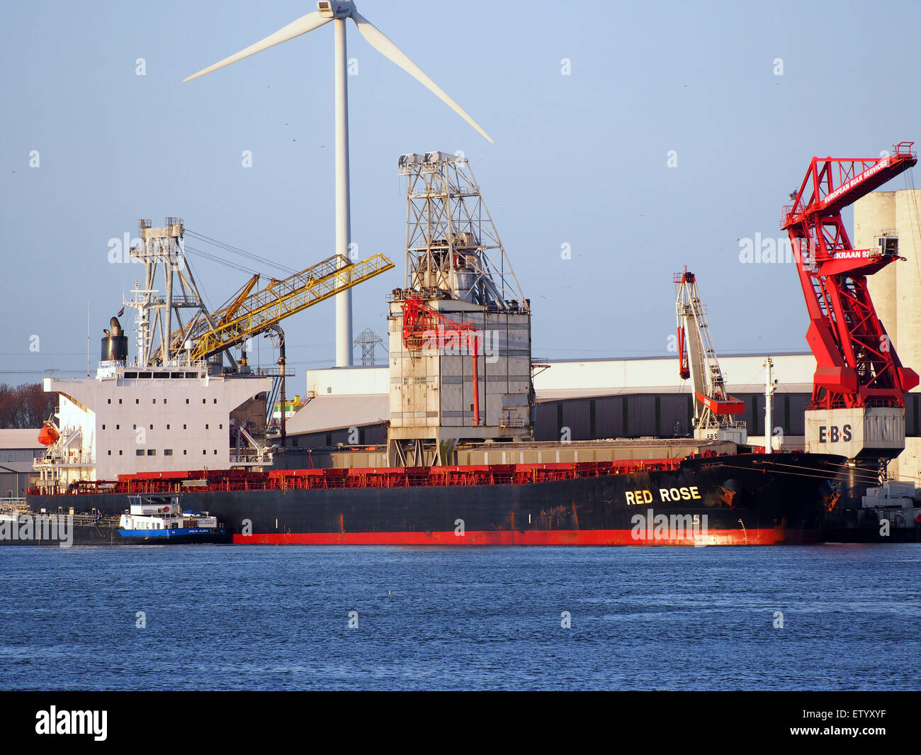 Red Rose - IMO 9267613 - Callsign HOSP, Beneluxhaven, Port of Rotterdam, pic2 Stock Photo