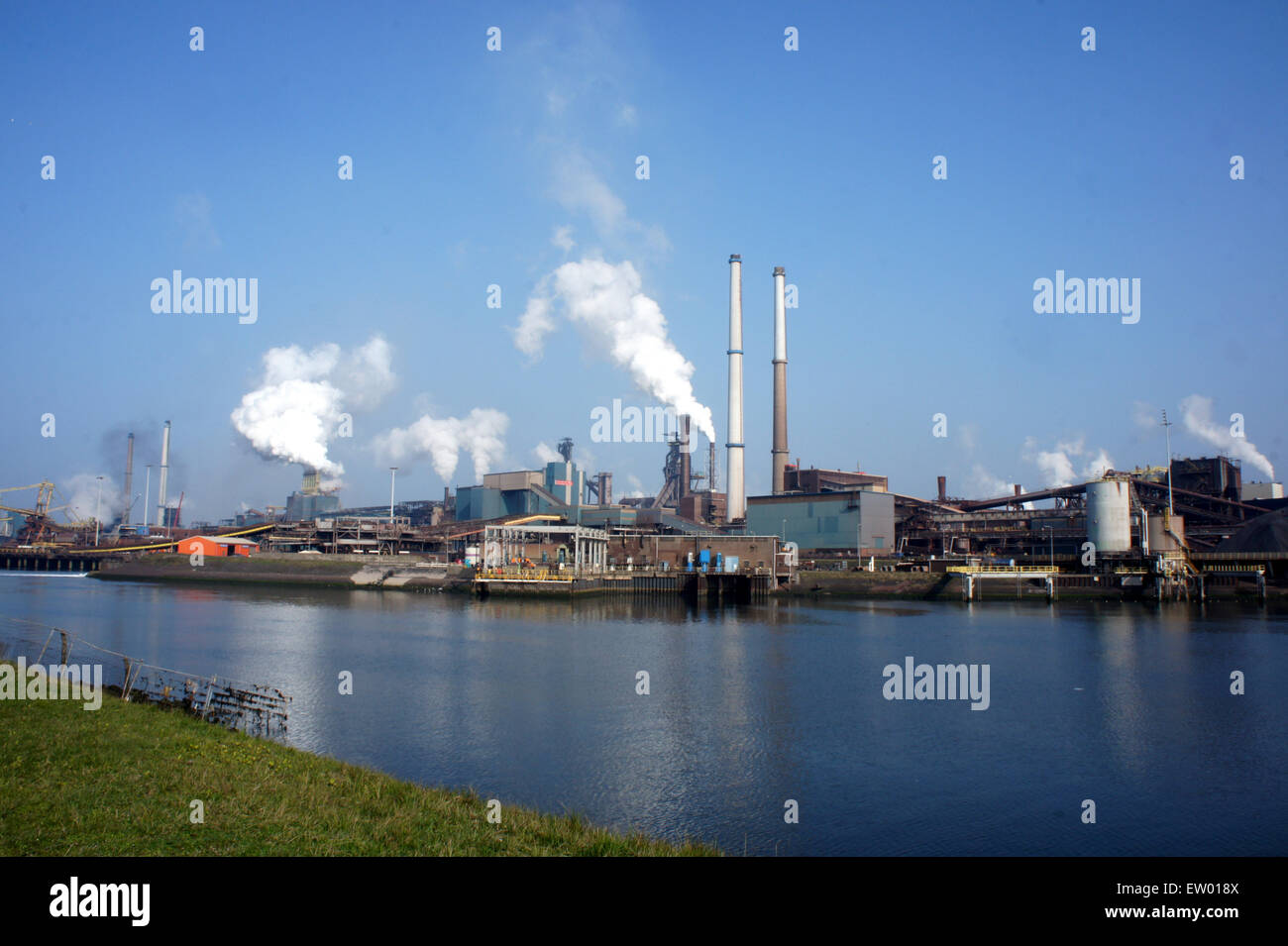 Tata steel hoogovens IJmuiden, pic1 Stock Photo