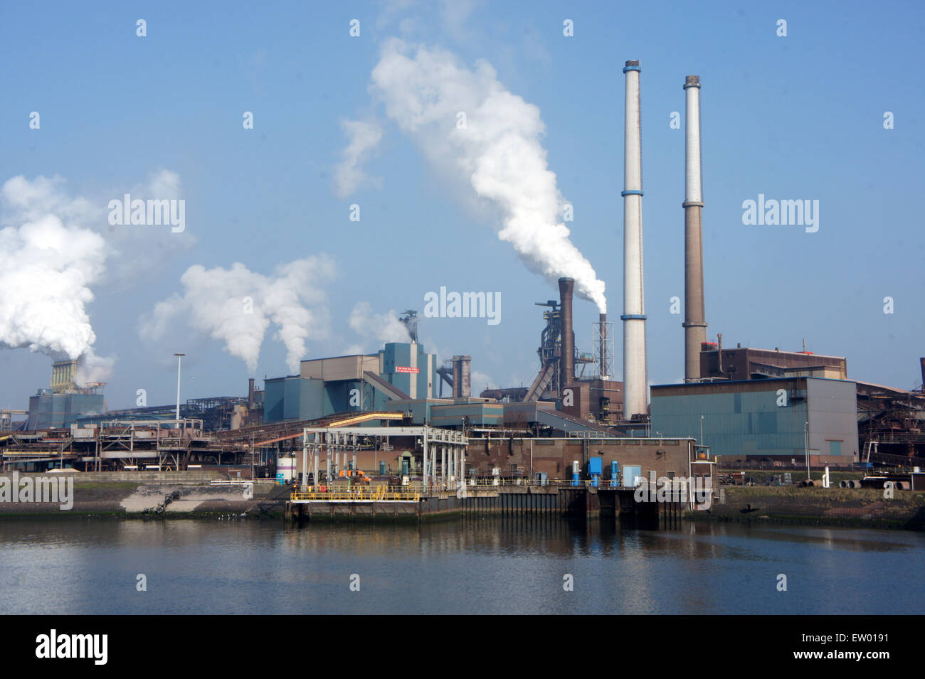 Ijmuiden tata steel plant hi-res stock photography and images