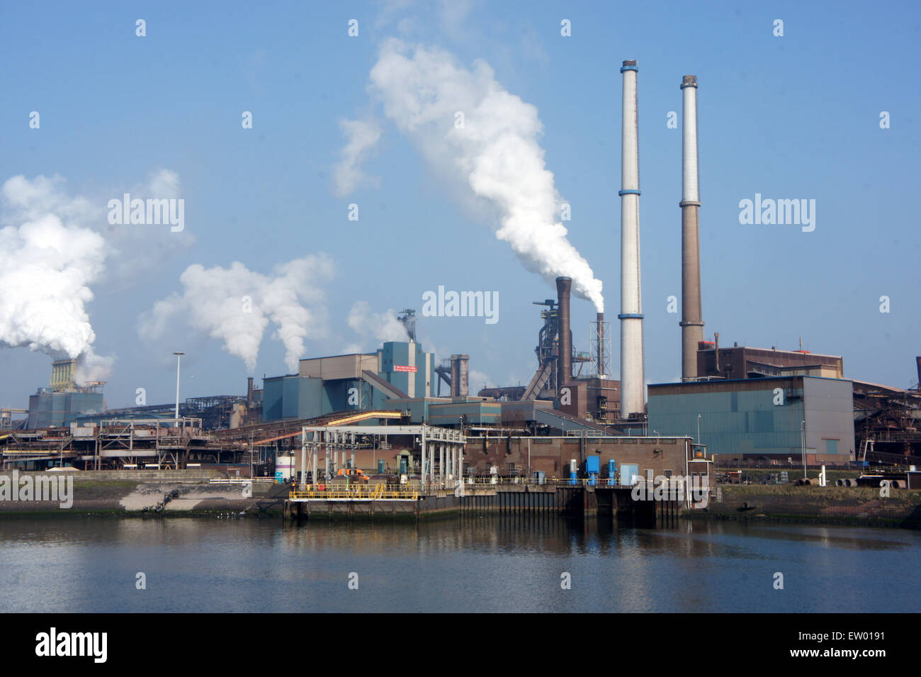 Tata steel hoogovens IJmuiden, pic3 Stock Photo