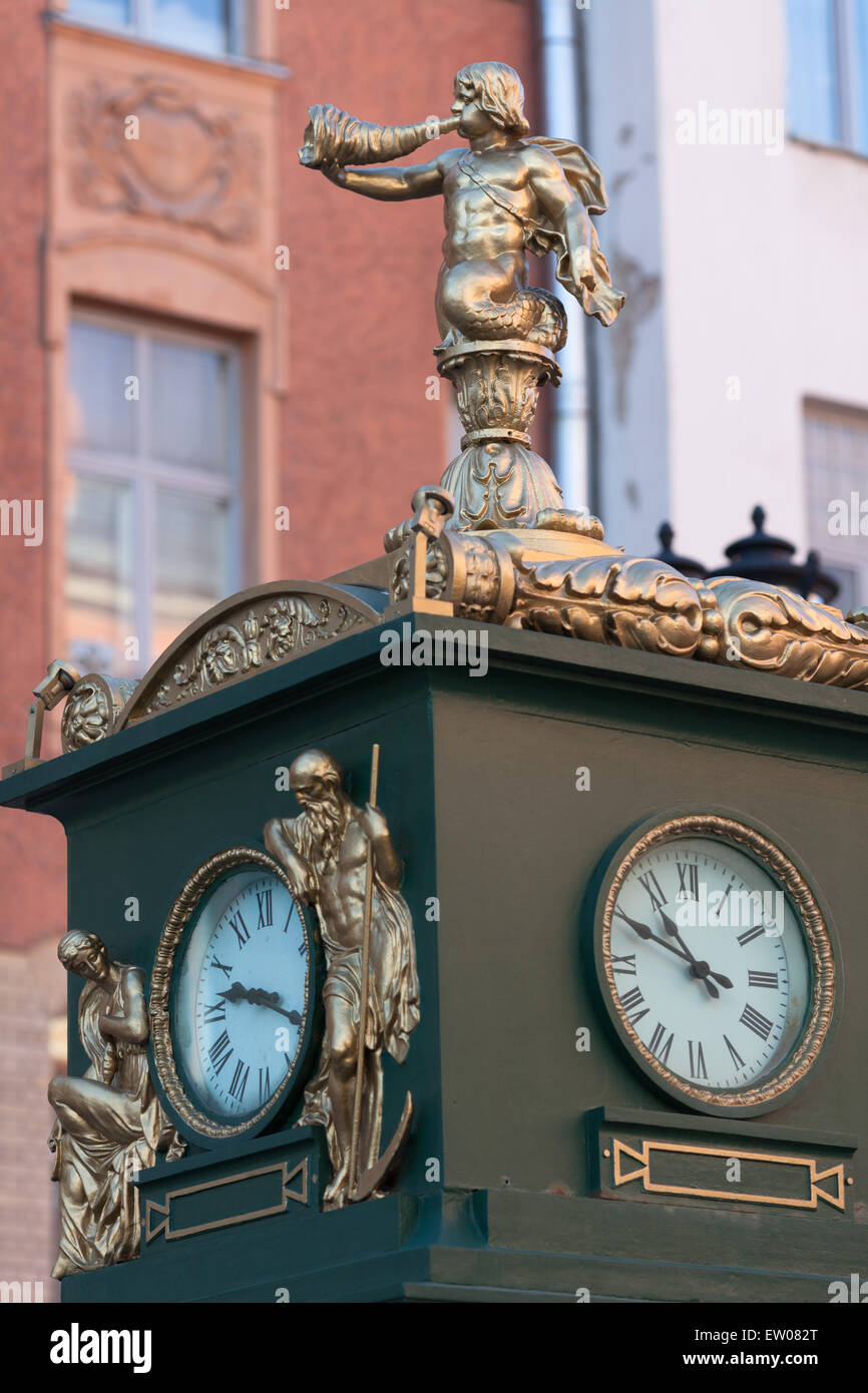 Watch on Malaya Konyushennaya Street Stock Photo
